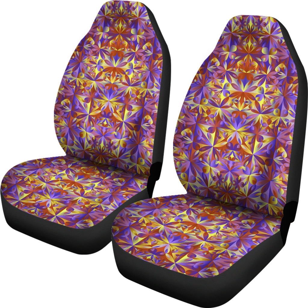 Psychedelic Orange Car Seat Cover – This Is It Original