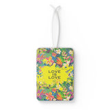 "Love is Love" Car Air Freshener