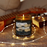 Scented Candles, Coconut Apricot Wax "Your Heart Knows the Truth Anyway"