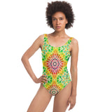 Exclusive Colorful Geometrical Mandala Design Luxury Swimsuit