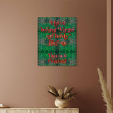 "I love being Virgo no body like us" High Gloss Metal Art Print