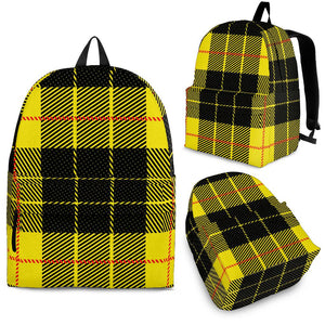 Yellow Tartan Passion Backpack