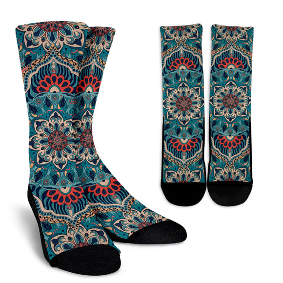 Lovely Boho Dream Crew Socks