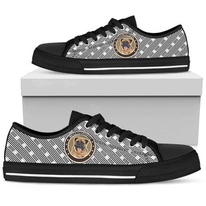 Bullmastiff Women's Low Top Shoes