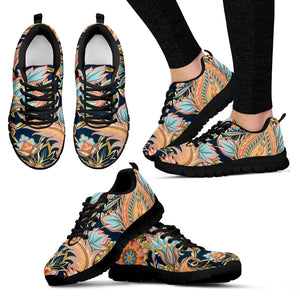 Romantic Paisley Women's Sneakers