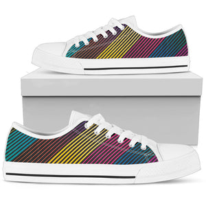 Party Lights On Women's Low Top Shoes