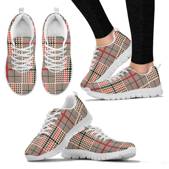 Awesome Tartan Plaid Women's Sneakers