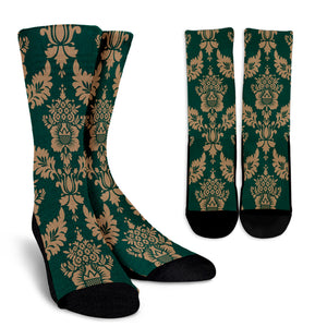 Baroque Sky Crew Socks