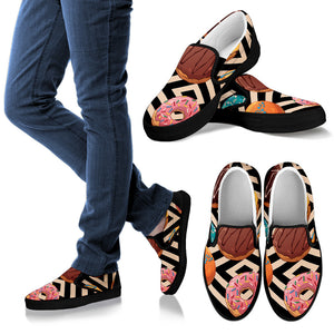 Sweet Donuts Women's Slip Ons