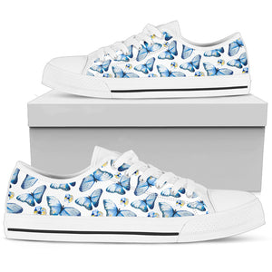 Butterfly Storm Women's Low Top Shoes