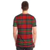 Perfect Classic Tartan Luxury Design Green And Red Street Wear T-shirt