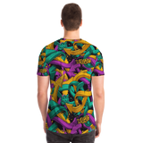 Colorful Graffiti Design Street Wear Magic Arrows T-Shirt