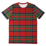 Perfect Classic Tartan Luxury Design Green And Red Street Wear T-shirt