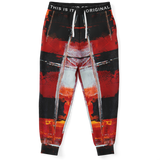 Painted Stylish Art Camouflage Red & Black Colorful Design Fashion Pants