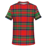 Perfect Classic Tartan Luxury Design Green And Red Street Wear T-shirt