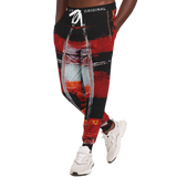 Painted Stylish Art Camouflage Red & Black Colorful Design Fashion Pants