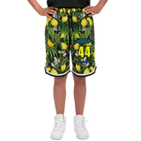 Citrus Party Luxury Unisex With Yellow Vibe Basketball Shorts