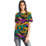 Colorful Graffiti Design Street Wear Magic Arrows T-Shirt