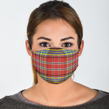 Classic Tartan Luxurious Design Two Protection Face Mask