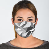 Dirty Urban Grey Army Camouflage Protection Face Mask