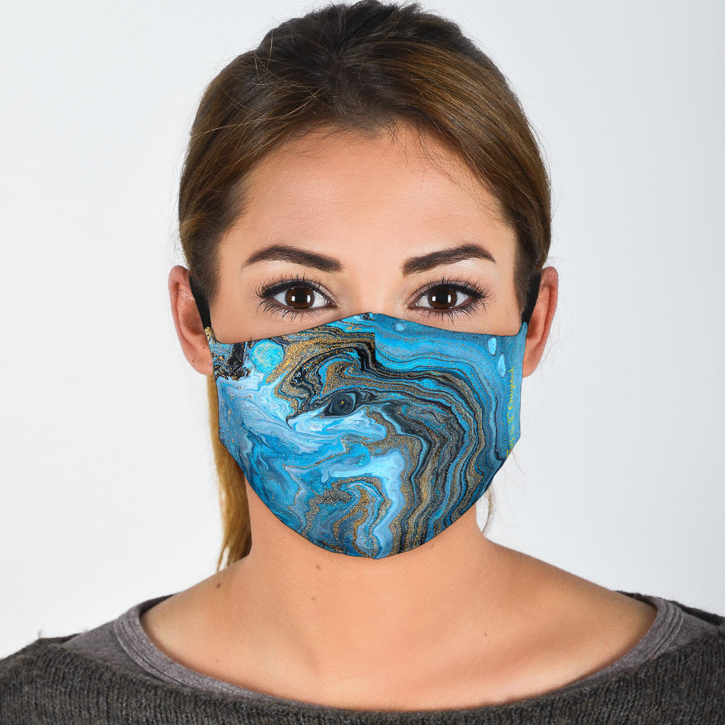 Luxury Exclusive Marble Design Three Protection Face Mask – This is iT ...