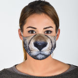 Lovely Cheetah Protection Face Mask