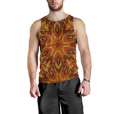 Psychedelic Colorful Mandala 2 Men's Tank Top