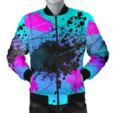 Music is my only drug. Street Art Design Men's Bomber Jacket