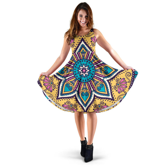 Lovely Boho Mandala Vol. 3 Women's Dress – This is iT Original