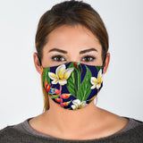 Colorful Floral Art Design Protection Face Mask