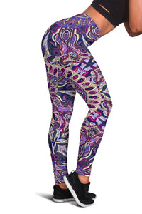 Violet Mandala Style Women's Leggings