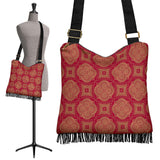 Royal Red Crossbody Boho Handbag