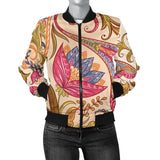 Royal Paisley Women's Bomber Jacket