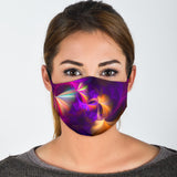 Colorful Abstract Art Design Protection Face Mask