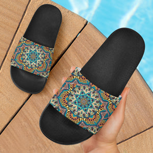 Luxury Summer Mandala Slide Sandals