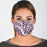 Classic Leopard Art Pink Style Protection Face Mask