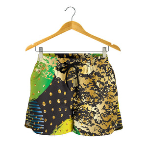 Energizing Neon Dots Women's Shorts