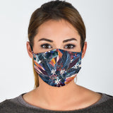 Colorful Flowers Art One Protection Face Mask