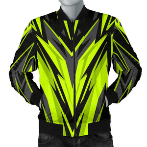 Neon green outlet track jacket