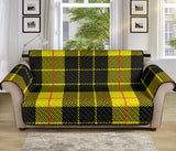 Yellow Tartan Passion 70'' Sofa Protector