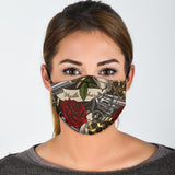 Hustle Hard Love Harder Protection Face Mask