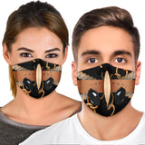 Belt & Chains Art Style Premium Protection Face Mask