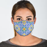 Classic Luxury Ornamental Design One Protection Face Mask