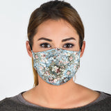 Floral Art Design Protection Face Mask