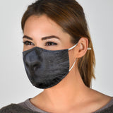 Lovely Black Cat Protection Face Mask