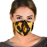 Classic Leopard Art Design Premium Protection Face Mask