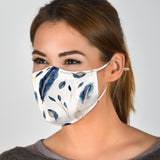 Feather Art Design Protection Face Mask