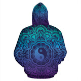 Yin Yang Mandala All Over Hoodie