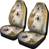 Lovely Samoyed Car Seat Covers