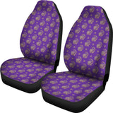 Lucky Purple Elephant Car Seat Cover